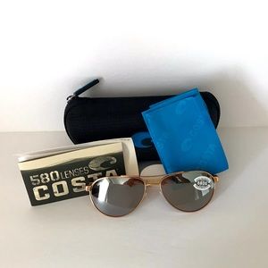 NEW Costa Fernandina Polarized Aviator Sunglasses